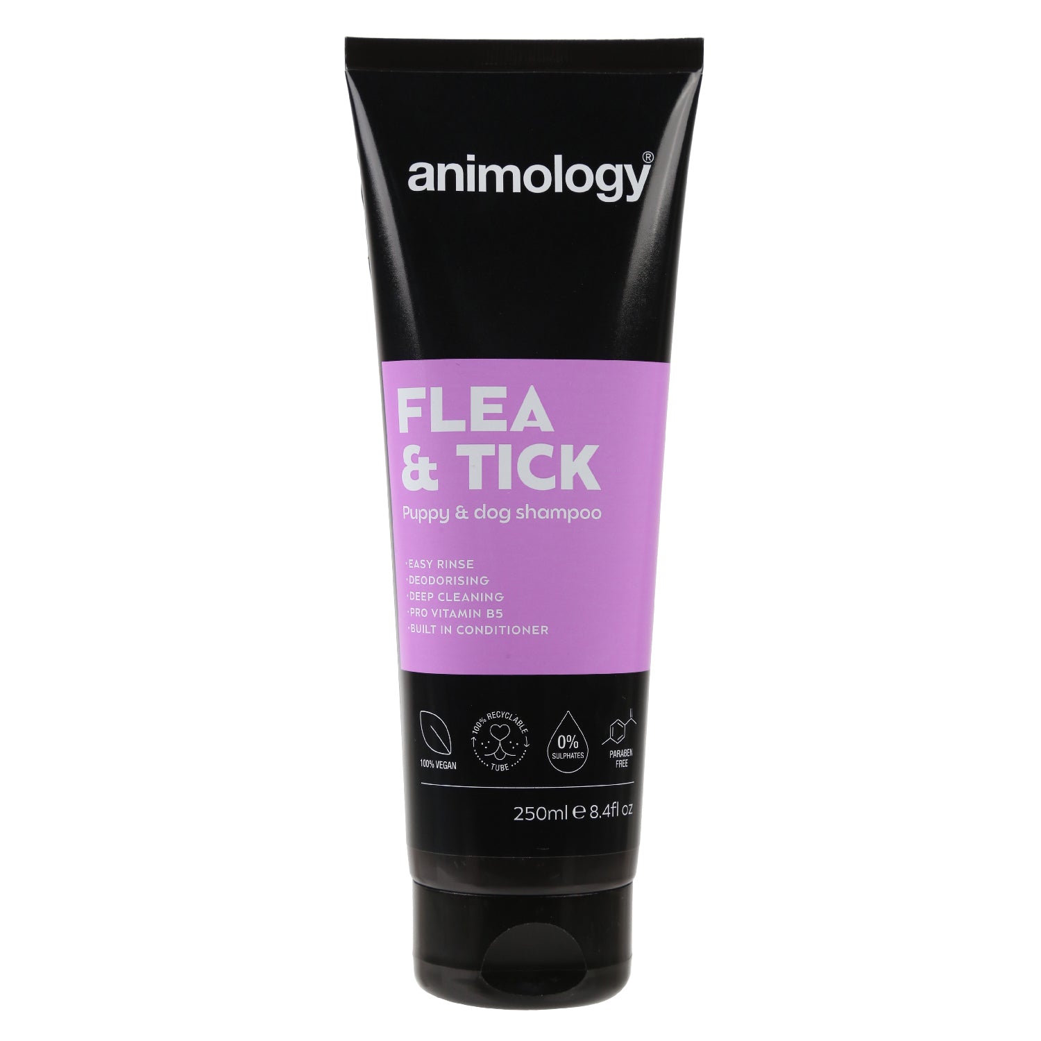 Shampoo against ticks and fleas 250 ml