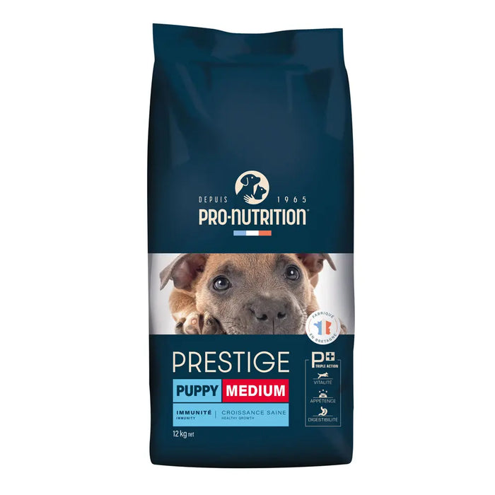 Medium breed puppy dog ​​food 12 kilograms