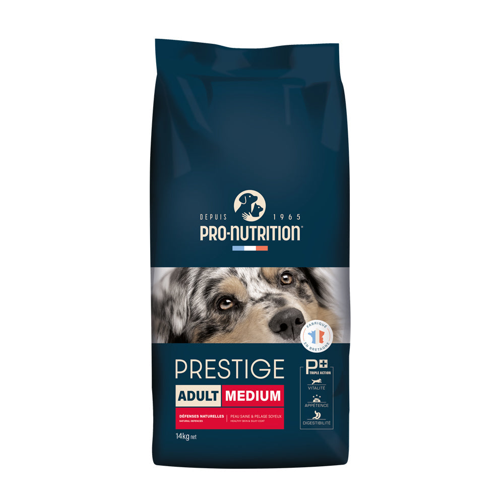 שקים במשקל 14 קילוגרם אוכל כלבים > אוכל לכלבים בוגרים Adult Medium Pro Nutrition