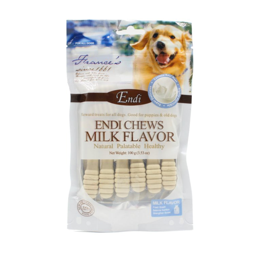 Dog snack Andy toothbrush | Milk flavored