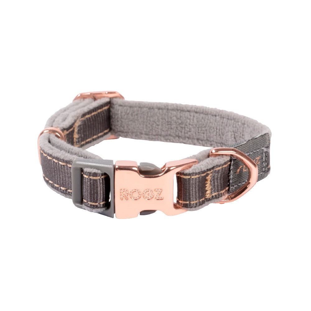 Black dog collar 40 mm HB19-A