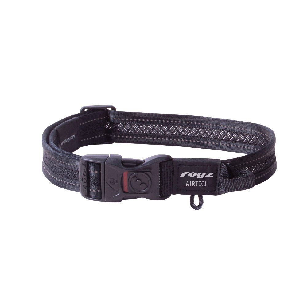 Black dog collar 40 mm HB19-A