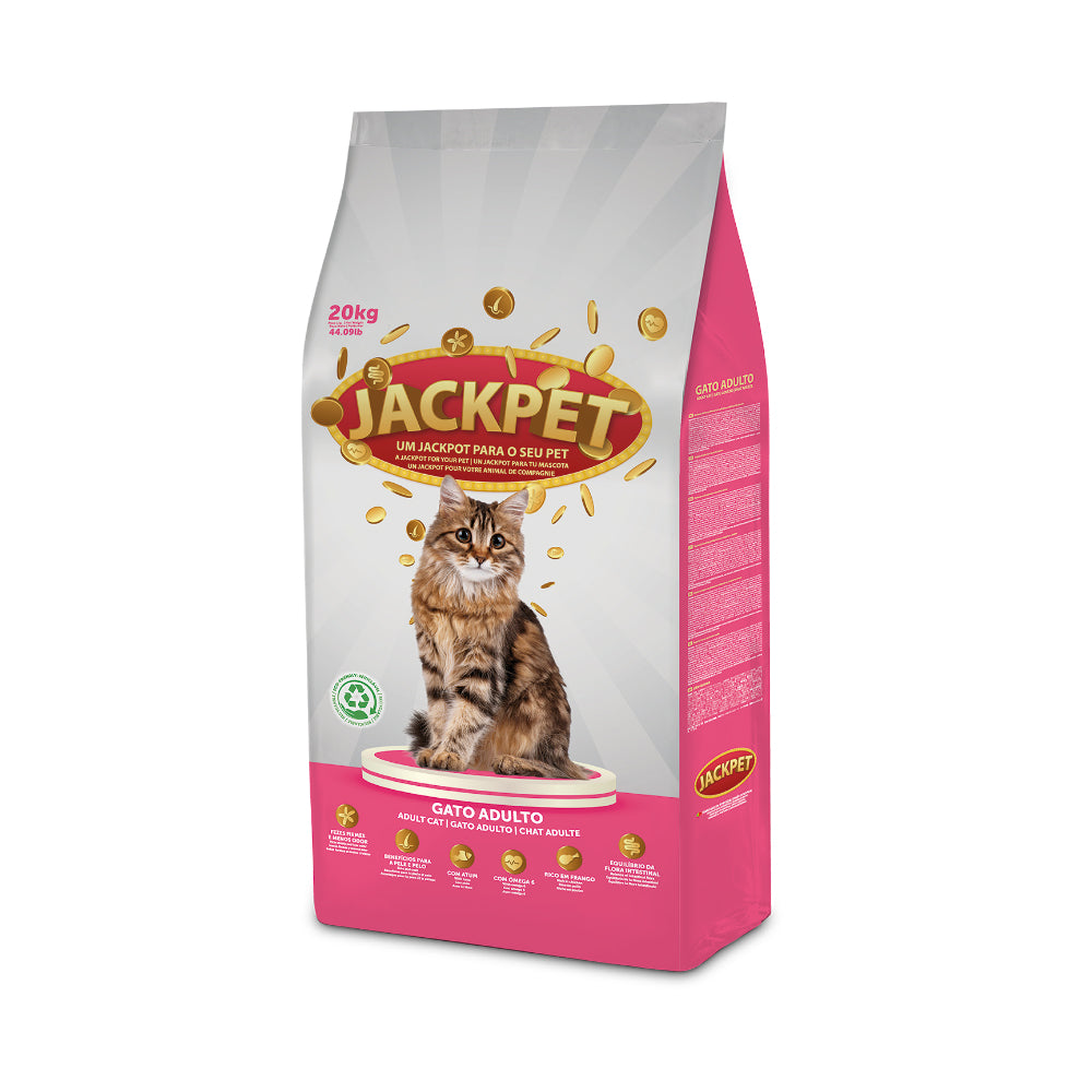 Complete dry food for adult cats with fish 20 kilograms