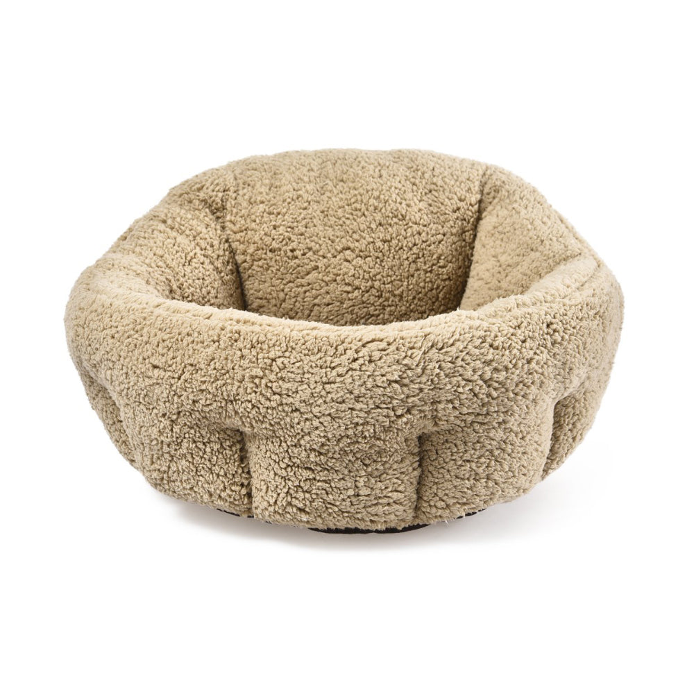 Padded bed for dog and cat