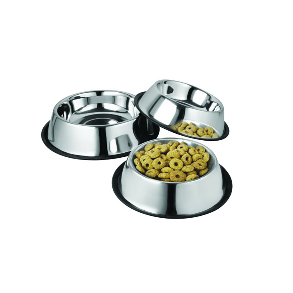 Medium food bowl stainless steel