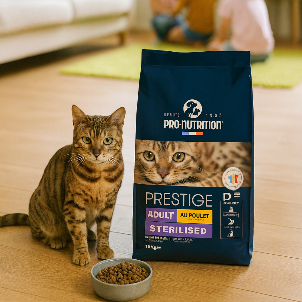 10 קילוגרם אוכל חתולים > אוכל לחתולים מעוקרים Pro Nutrition