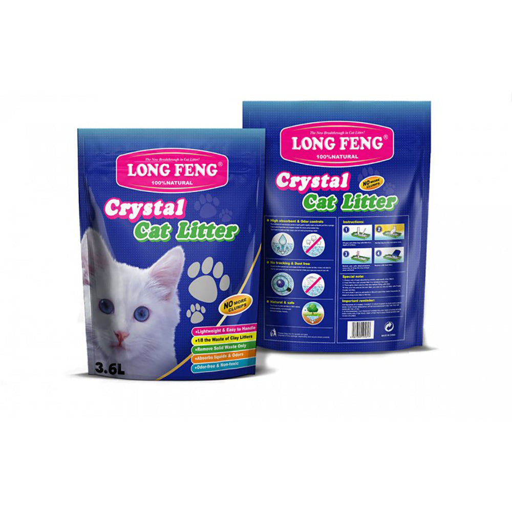 Crystal sand for cats 3.6 liters